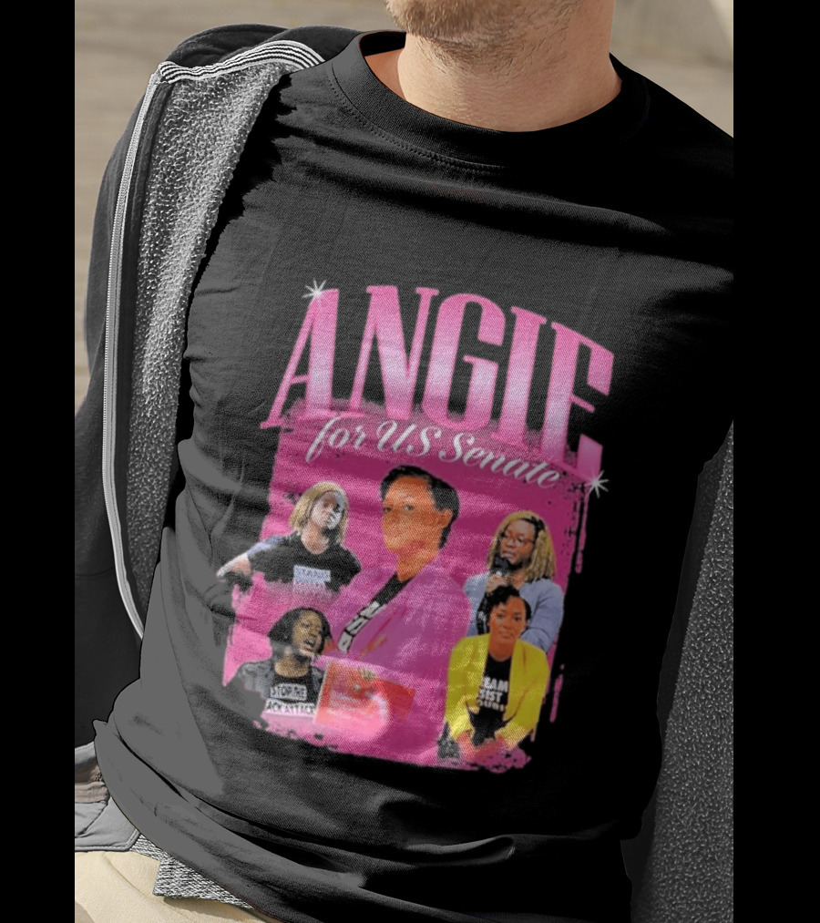 ANGIE For US Senate 2026 Empowerment Leadership Stand Resist Unify T-Shirt