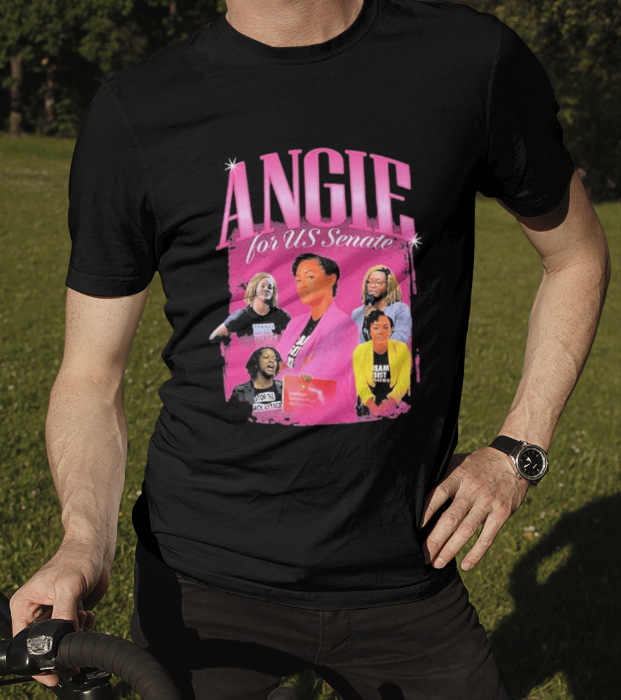 ANGIE For US Senate 2026 Empowerment Leadership Stand Resist Unify T-Shirt