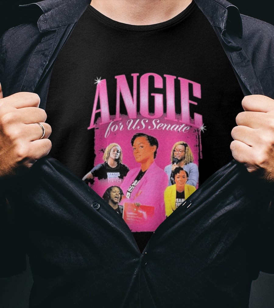 ANGIE For US Senate 2026 Empowerment Leadership Stand Resist Unify T-Shirt