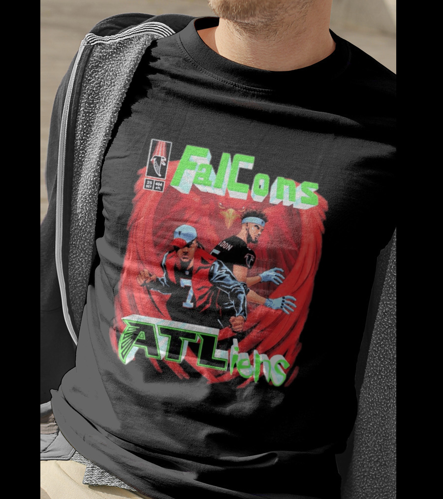 Atlanta Falcons FallCons OutKast ATLiens 30th Anniversary T-Shirt