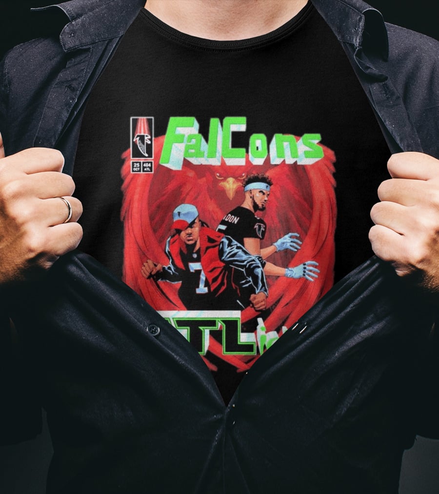 Atlanta Falcons FallCons OutKast ATLiens 30th Anniversary T-Shirt