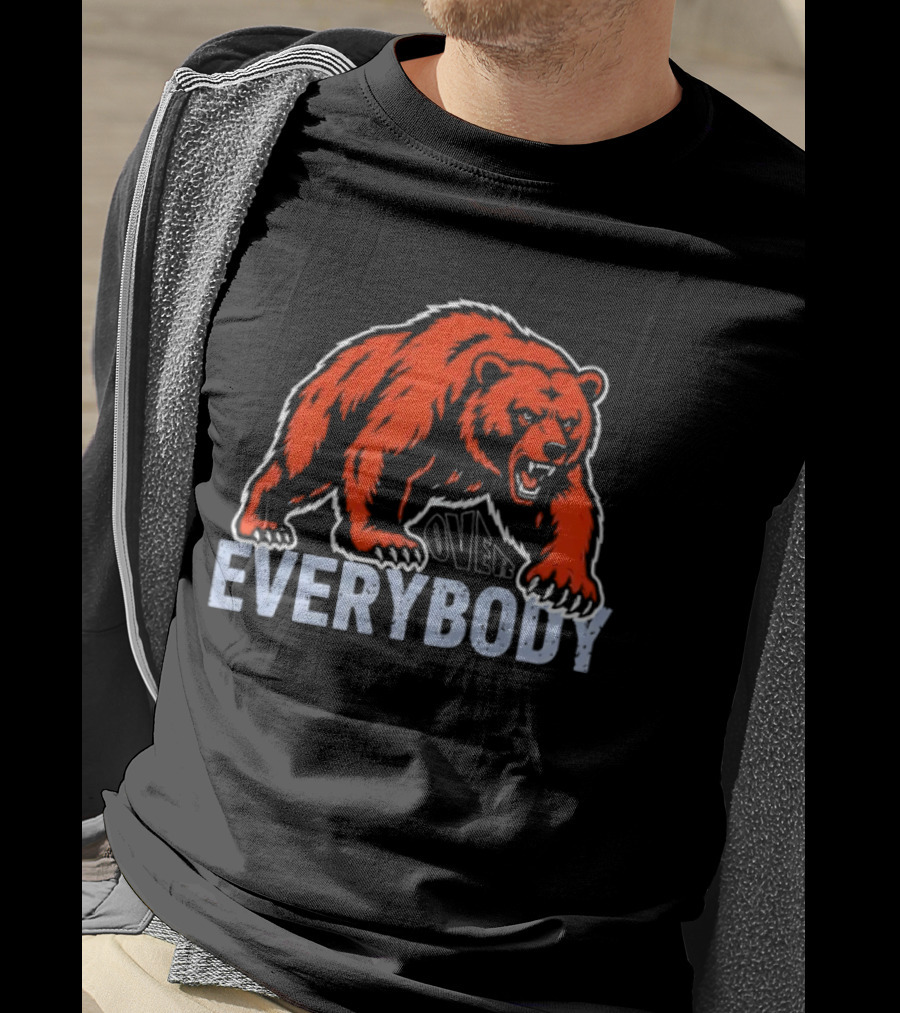 Bears Over Everybody Fierce Grizzly T-Shirt