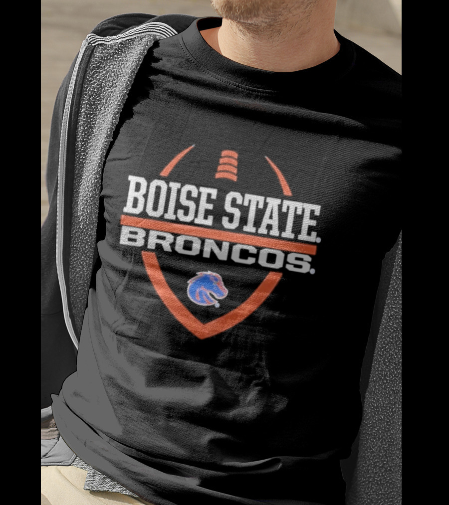 Boise State Broncos Football 2026 Team Logo With Iconic Horse T-Shirt