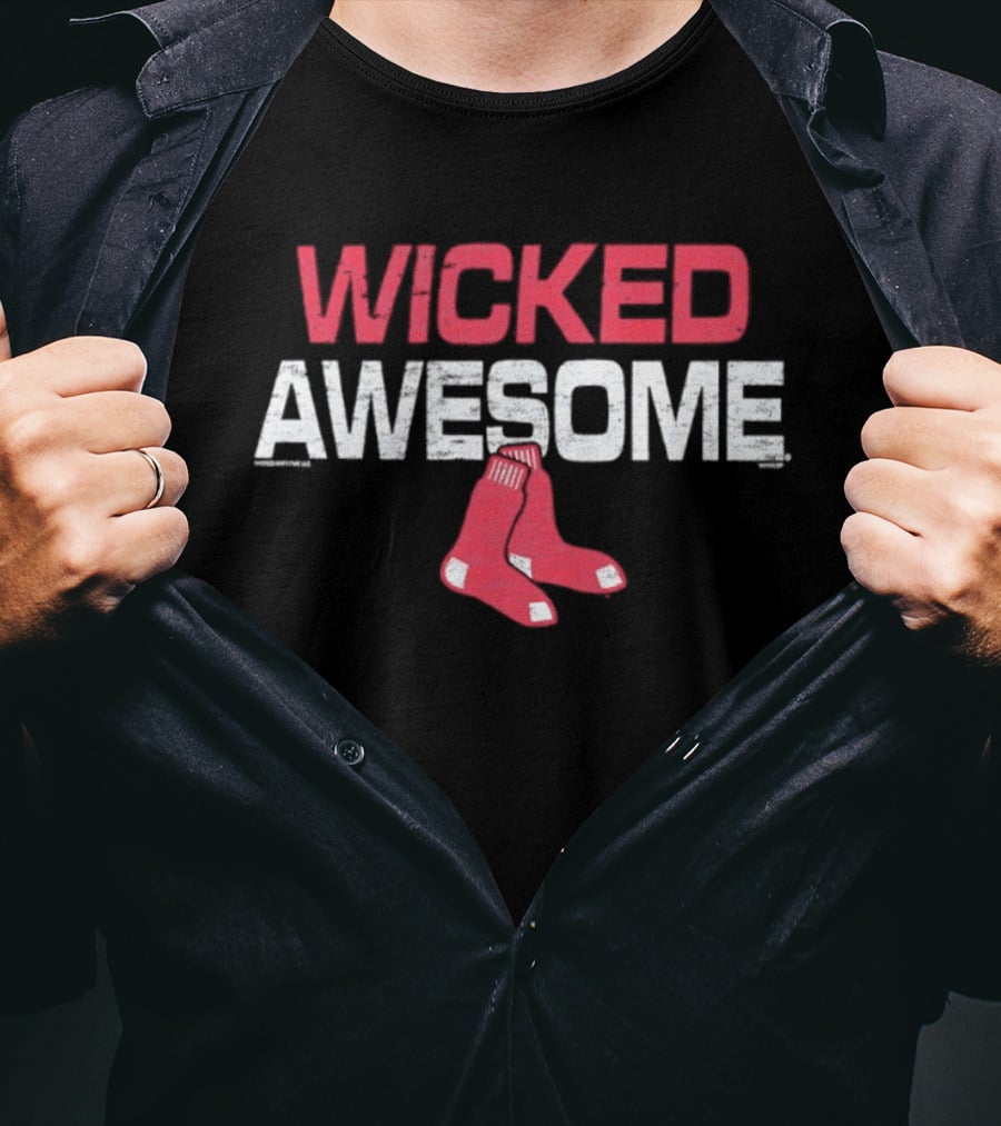 Wicked Awesome Boston Red Sox T-Shirt