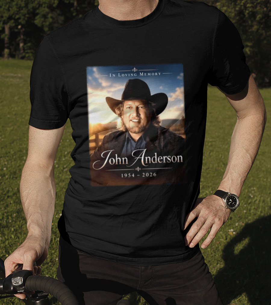 John Anderson In Loving Memory Country Legend 1954 2026 T-Shirt