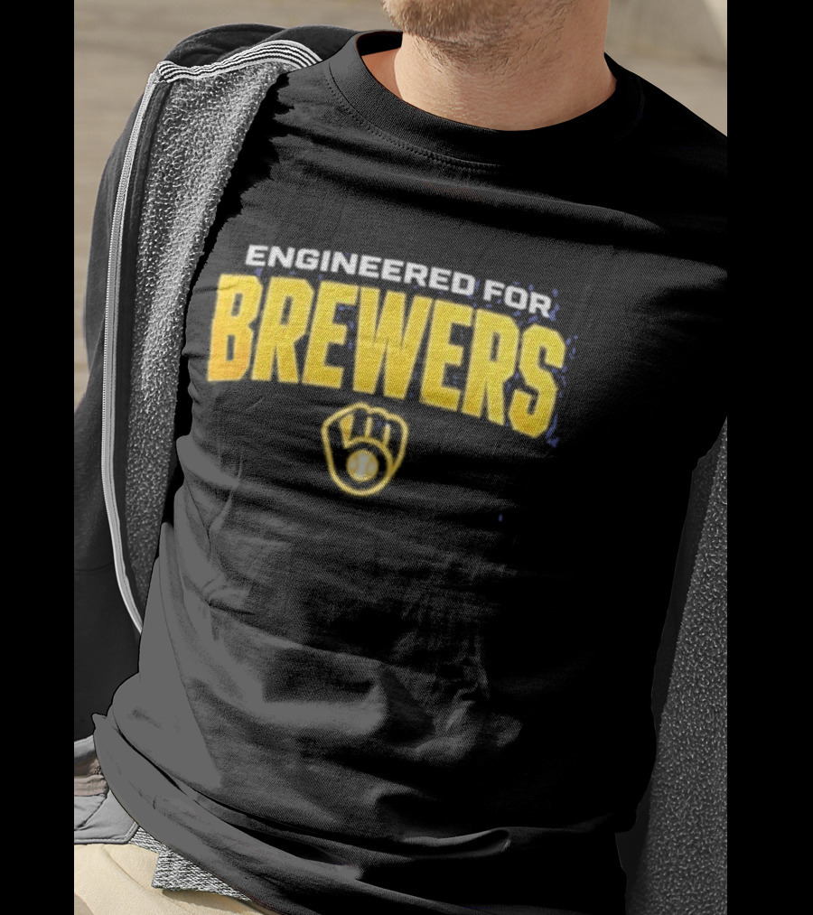 Engineers For Brewers 2026 Baseball Glove T-Shirt