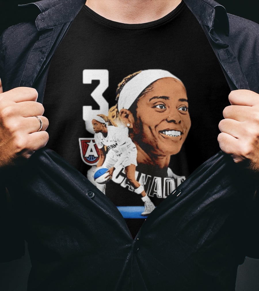 Jordin Canada 3 Atlanta Dream Basketball Star T-Shirt