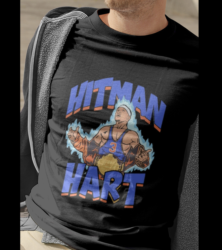Hitman Hart 3 Basketball Champion T-Shirt