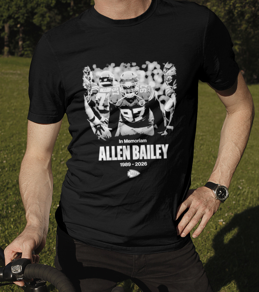 KC Chiefs In Memoriam Allen Bailey 1989 2026 T-Shirt