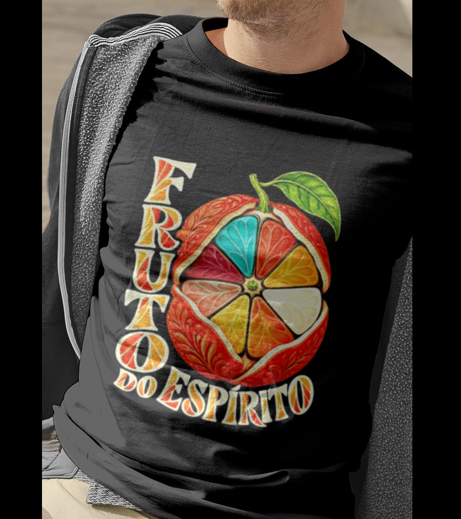 Fruto Do Espírito Colorful Citrus Christian T-Shirt