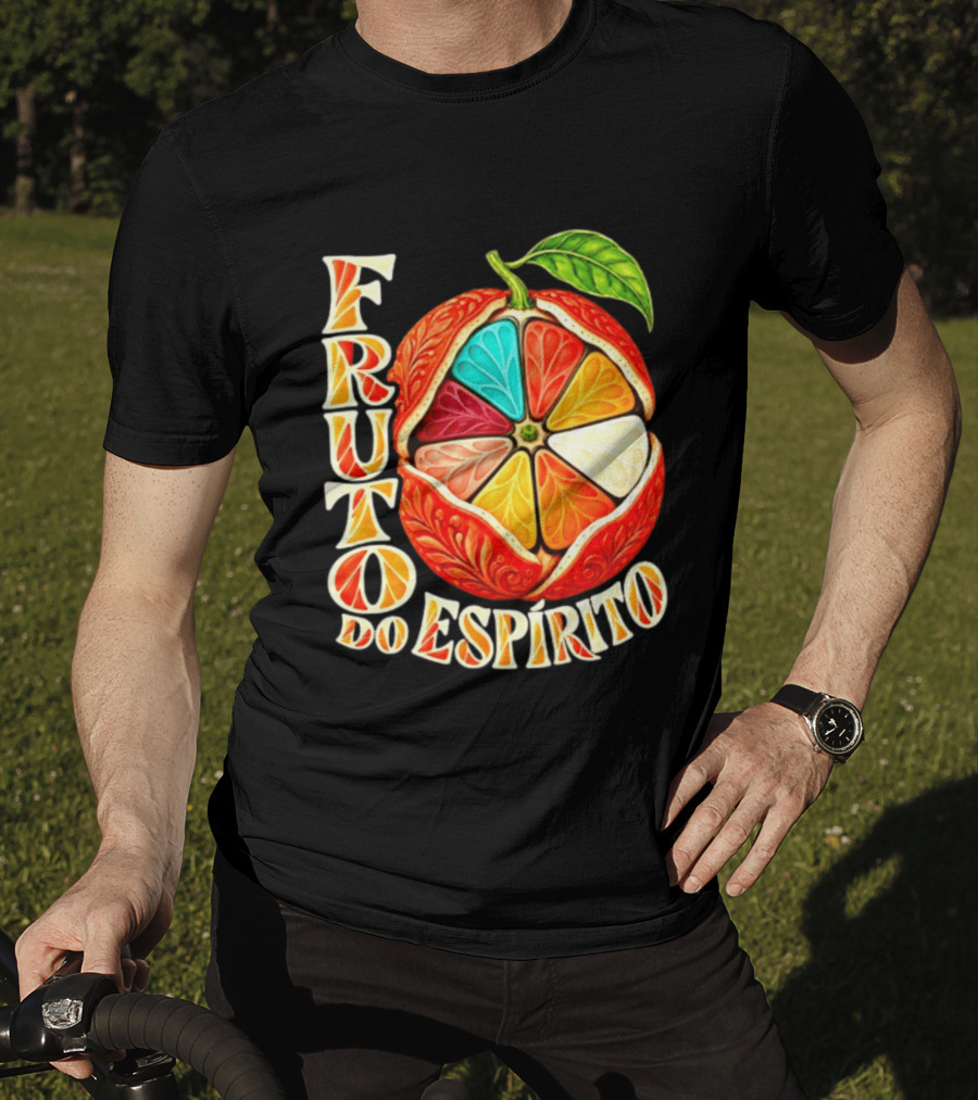 Fruto Do Espírito Colorful Citrus Christian T-Shirt