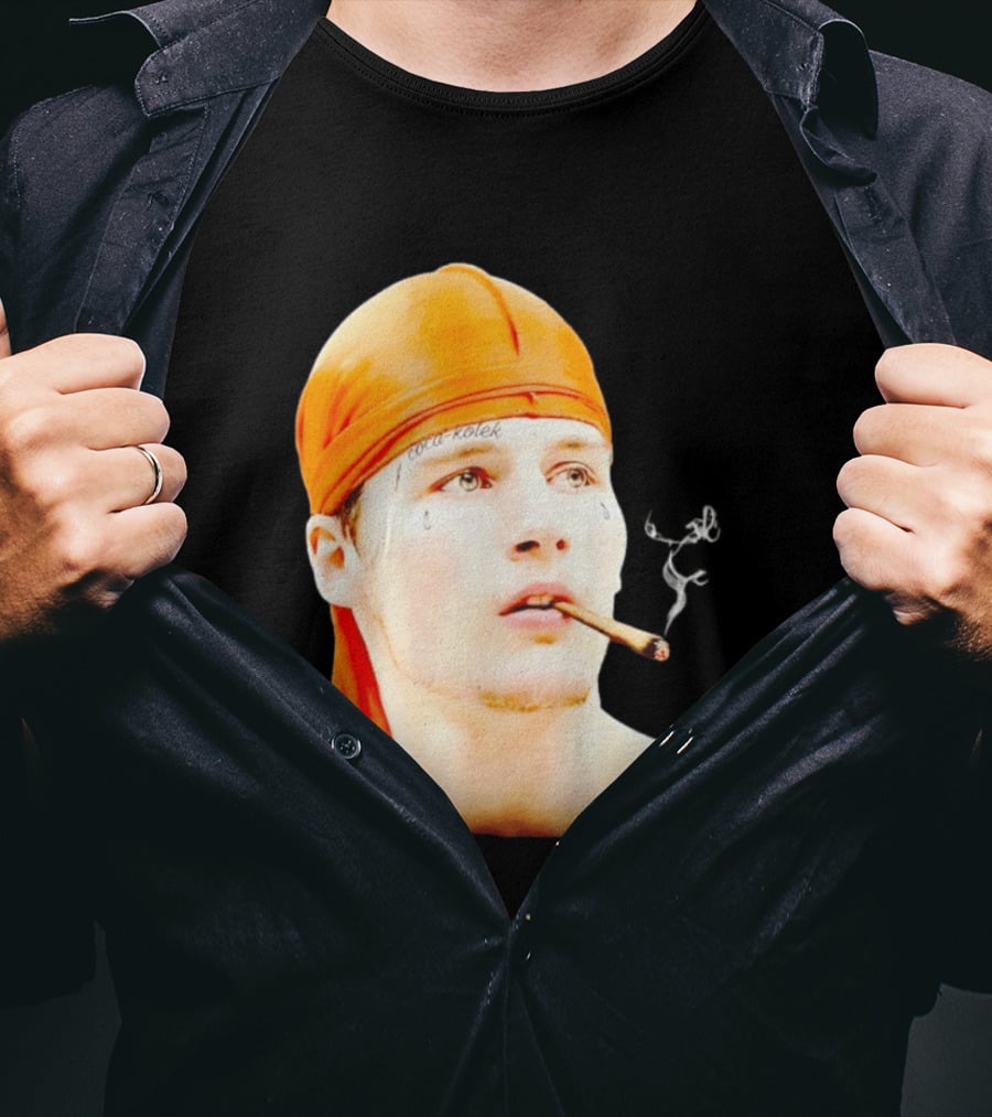 Gangsta Kolek Tyler Kolek Cool Kolek New York Knicks Cigar T-Shirt