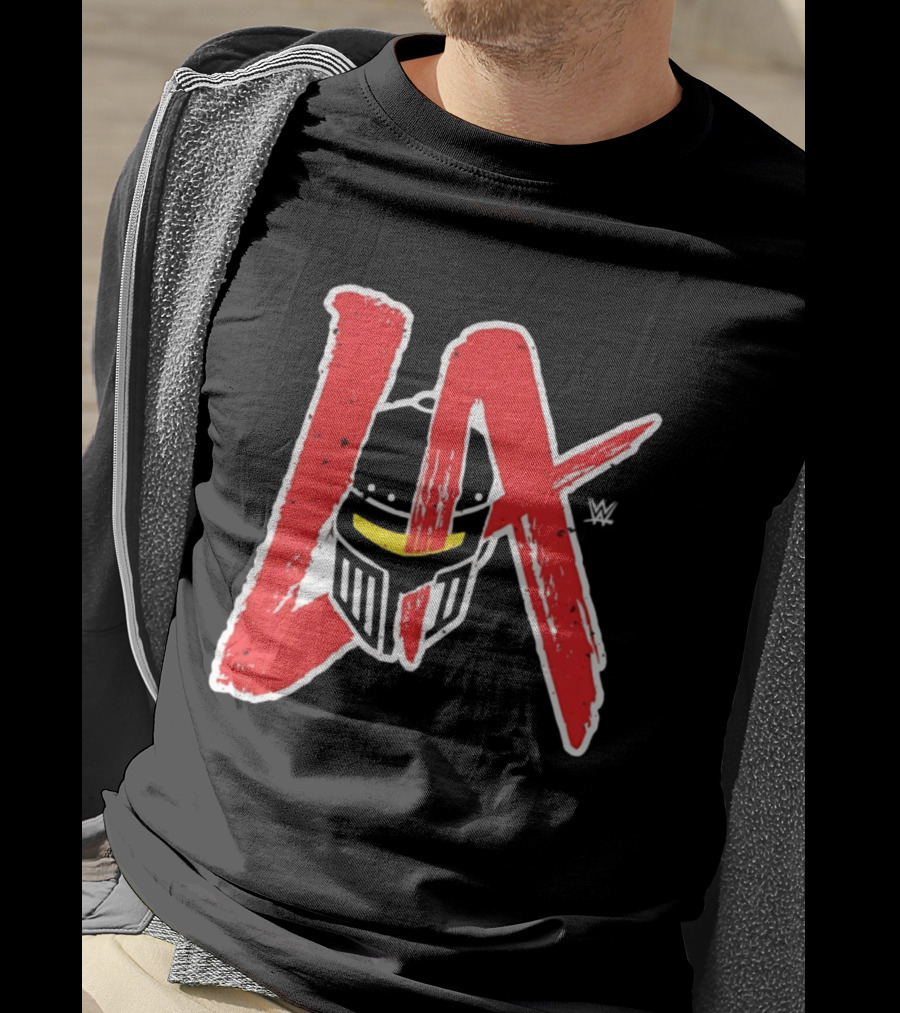 LA Knight 2026 Mandalorian Helmet WWE T-Shirt