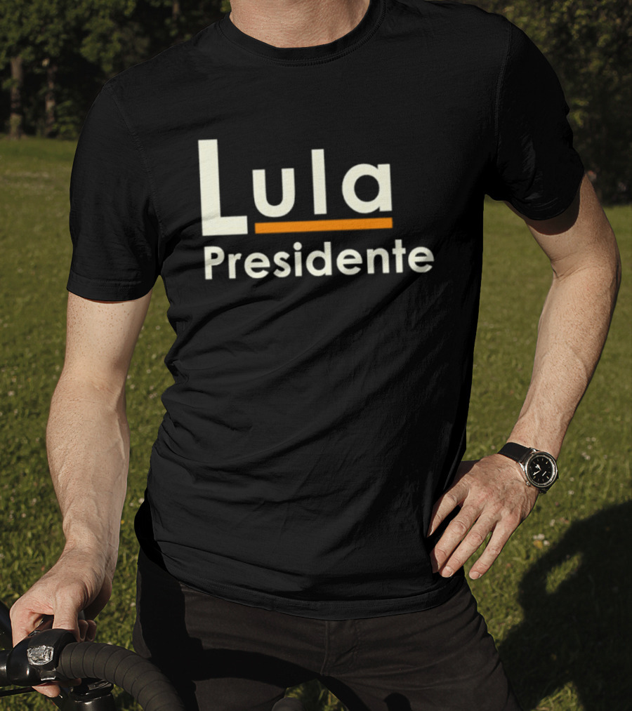 Lula Presidente Election Campaign Branding T-Shirt
