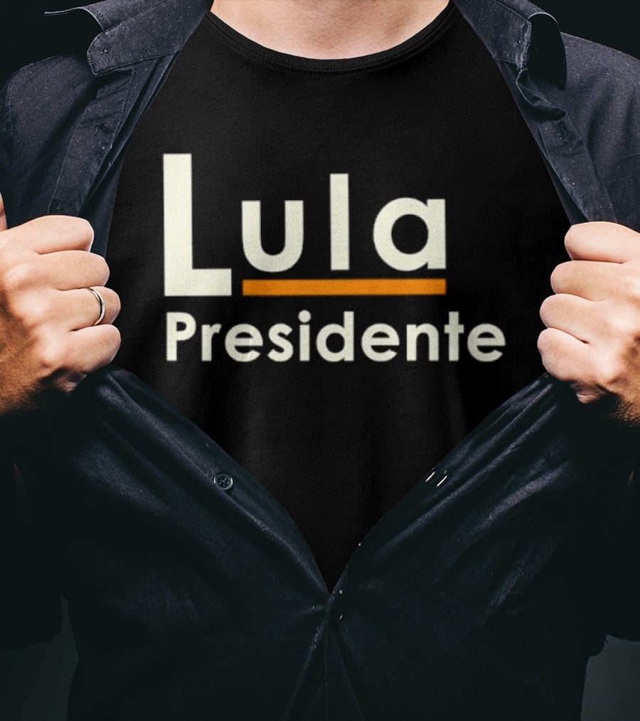 Lula Presidente Election Campaign Branding T-Shirt