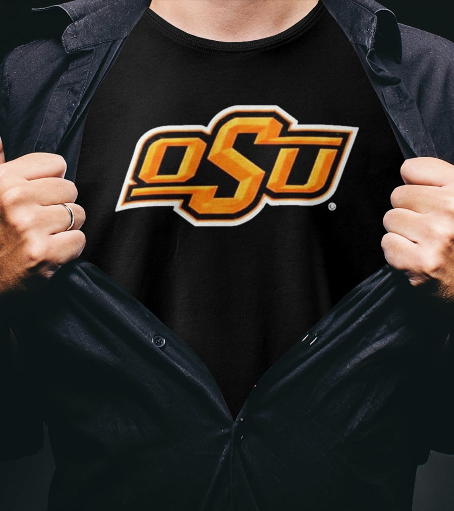 Mike Gundy OSU Cowboys Football Coach Orange T-Shirt