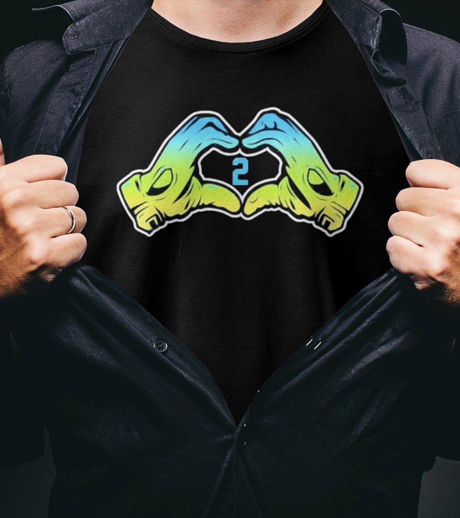 Yandy Diaz Heart Hands 2 T-Shirt