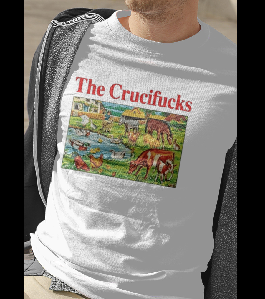 Alternative Tentacles Records The Crucifucks Farmyard T-Shirt