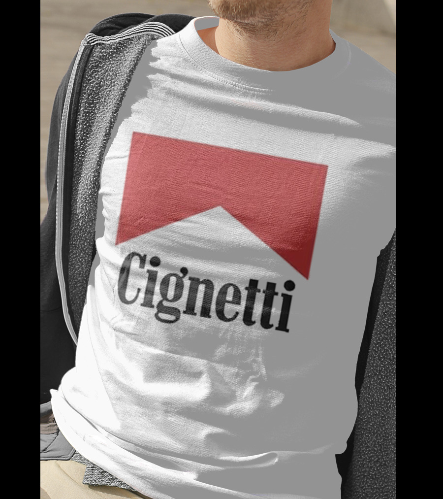 Cignetti Cigarette Red Banner T-Shirt