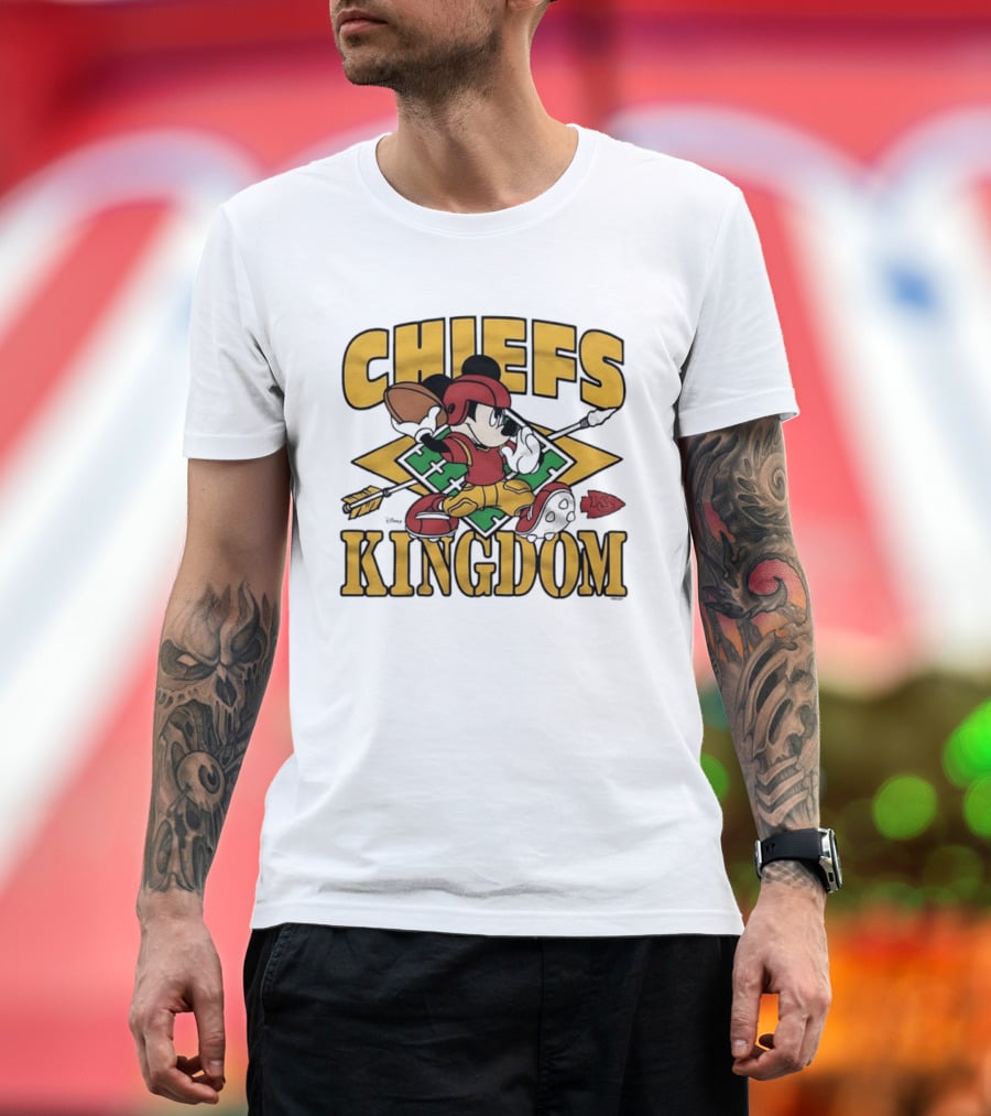 Chiefs Kingdom Mickey Mouse Kansas City Football 2026 T-Shirt