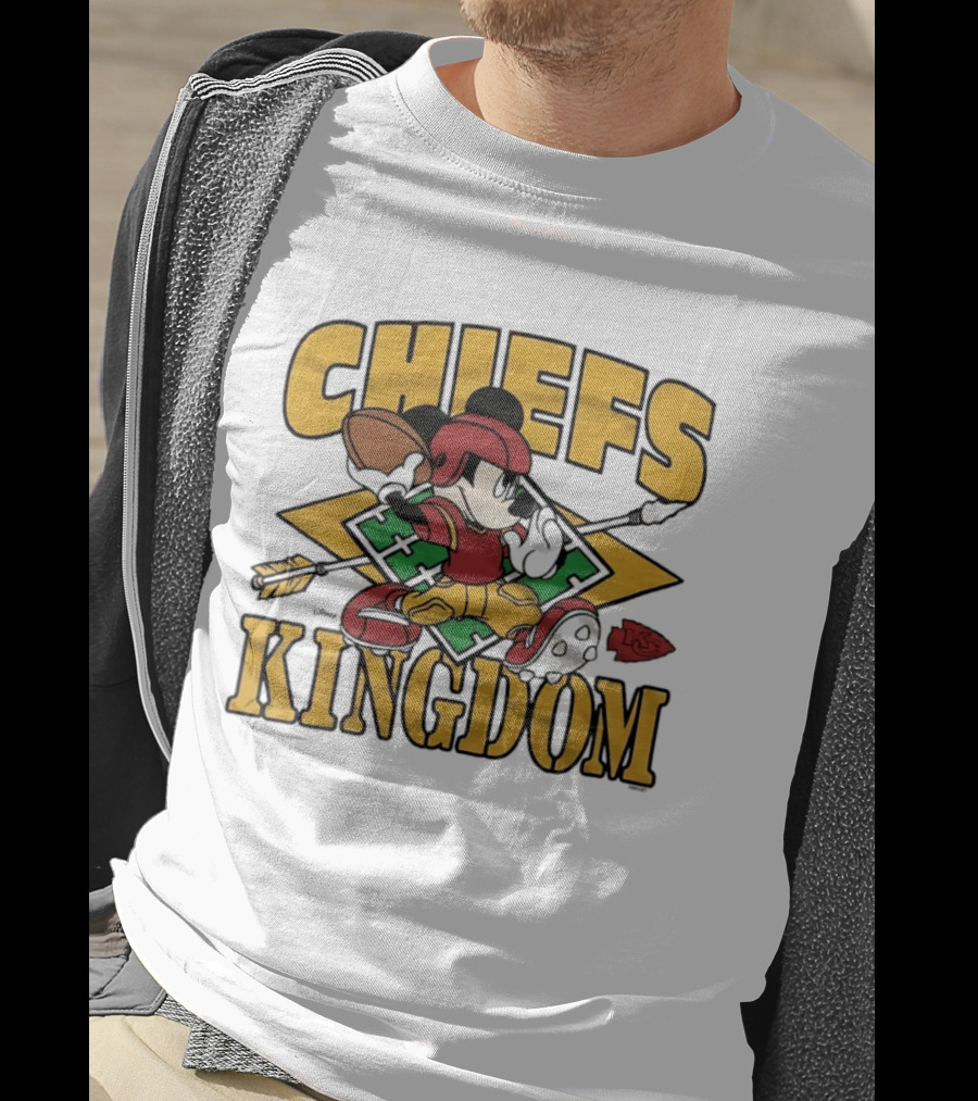 Chiefs Kingdom Mickey Mouse Kansas City Football 2026 T-Shirt