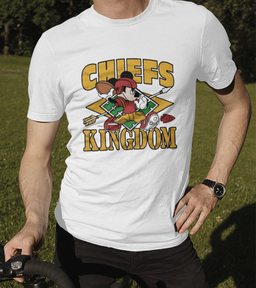 Chiefs Kingdom Mickey Mouse Kansas City Football 2026 T-Shirt