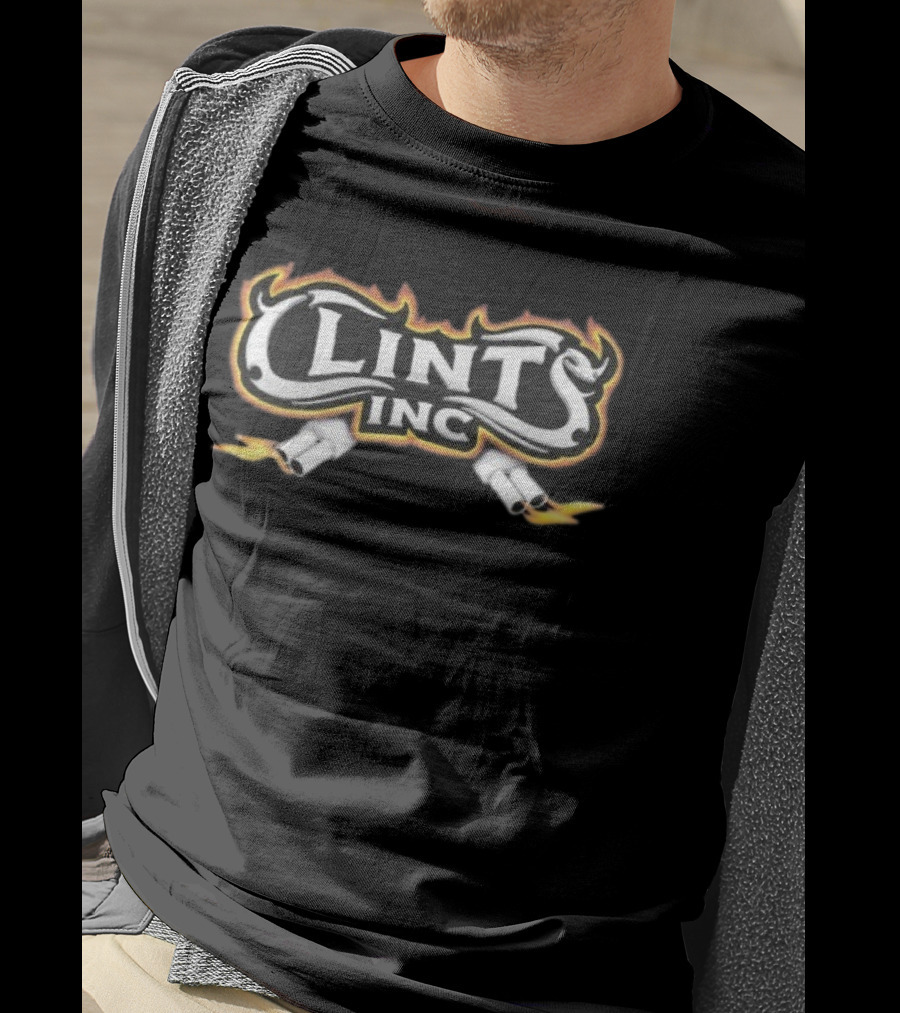 Clints Inc Exhaust Flames Auto Parts T-Shirt