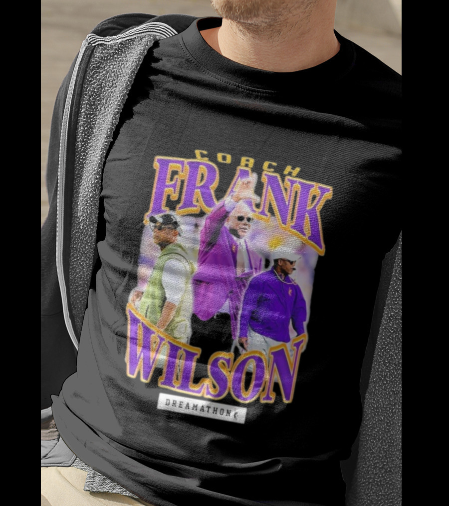 Coach Frank Wilson LSU Tigers Dreamathon T-Shirt