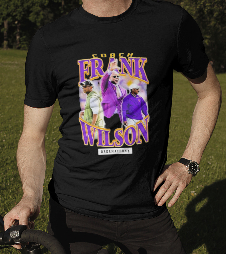 Coach Frank Wilson LSU Tigers Dreamathon T-Shirt