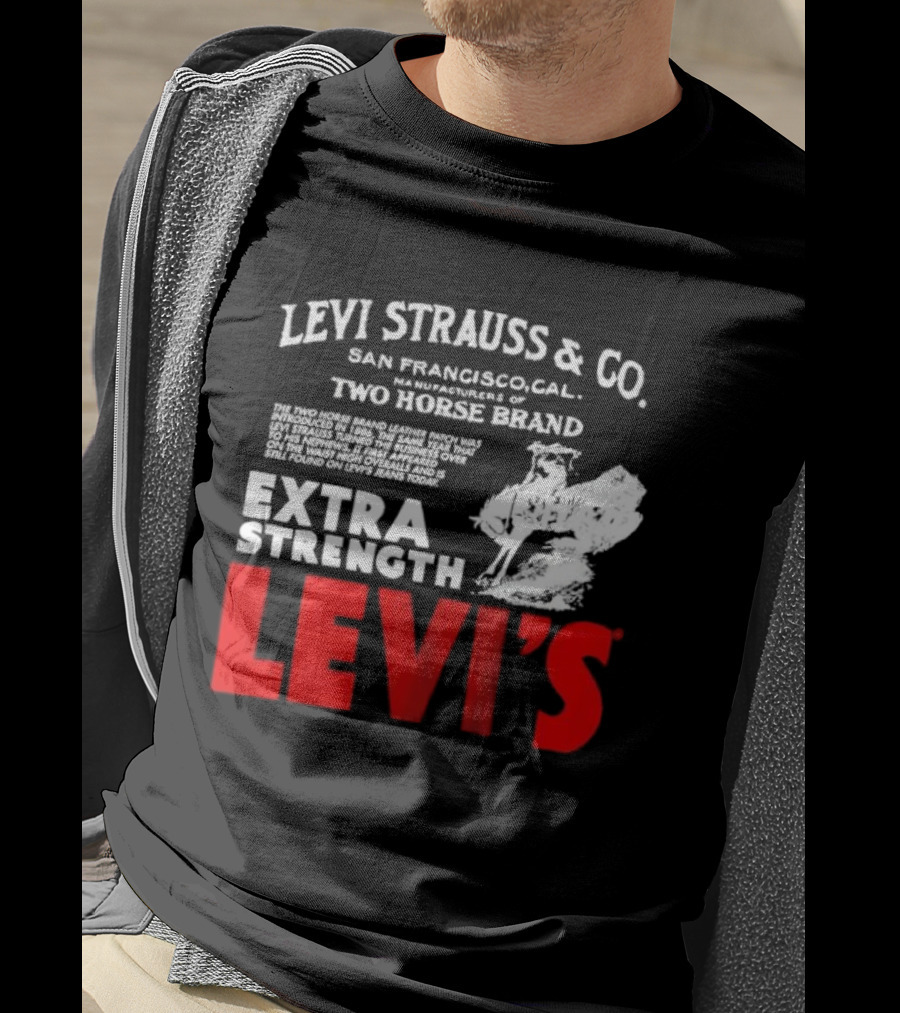 Levi Strauss & Co. San Francisco Two Horse Brand Extra Strength Levi's T-Shirt