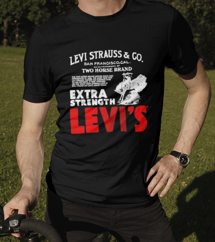 Levi Strauss & Co. San Francisco Two Horse Brand Extra Strength Levi's T-Shirt
