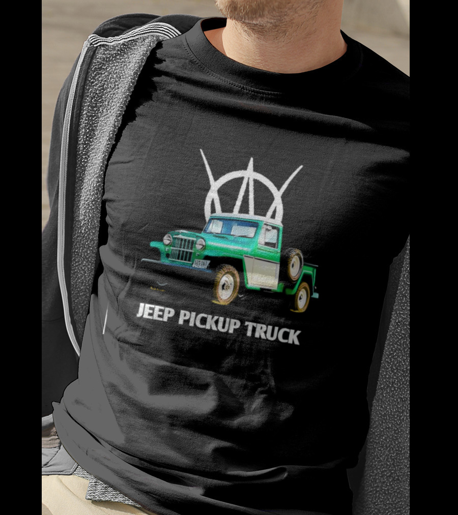 Willys Jeep Pickup Classic Vintage Truck Retro Style T-Shirt