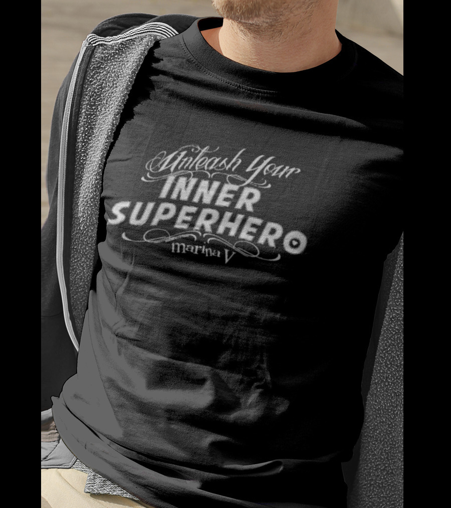 Marina V Unleash Your Inner Superhero T-Shirt