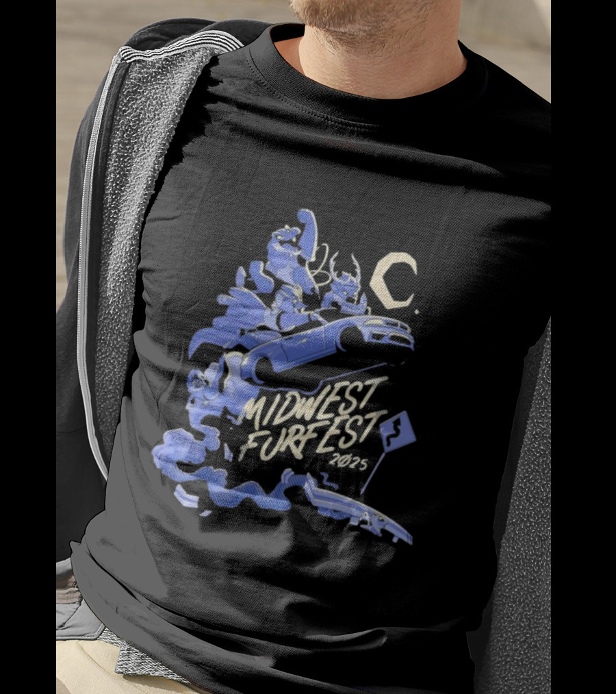 Midwest FurFest 2025 Chicago Racing Theme With Furries T-Shirt