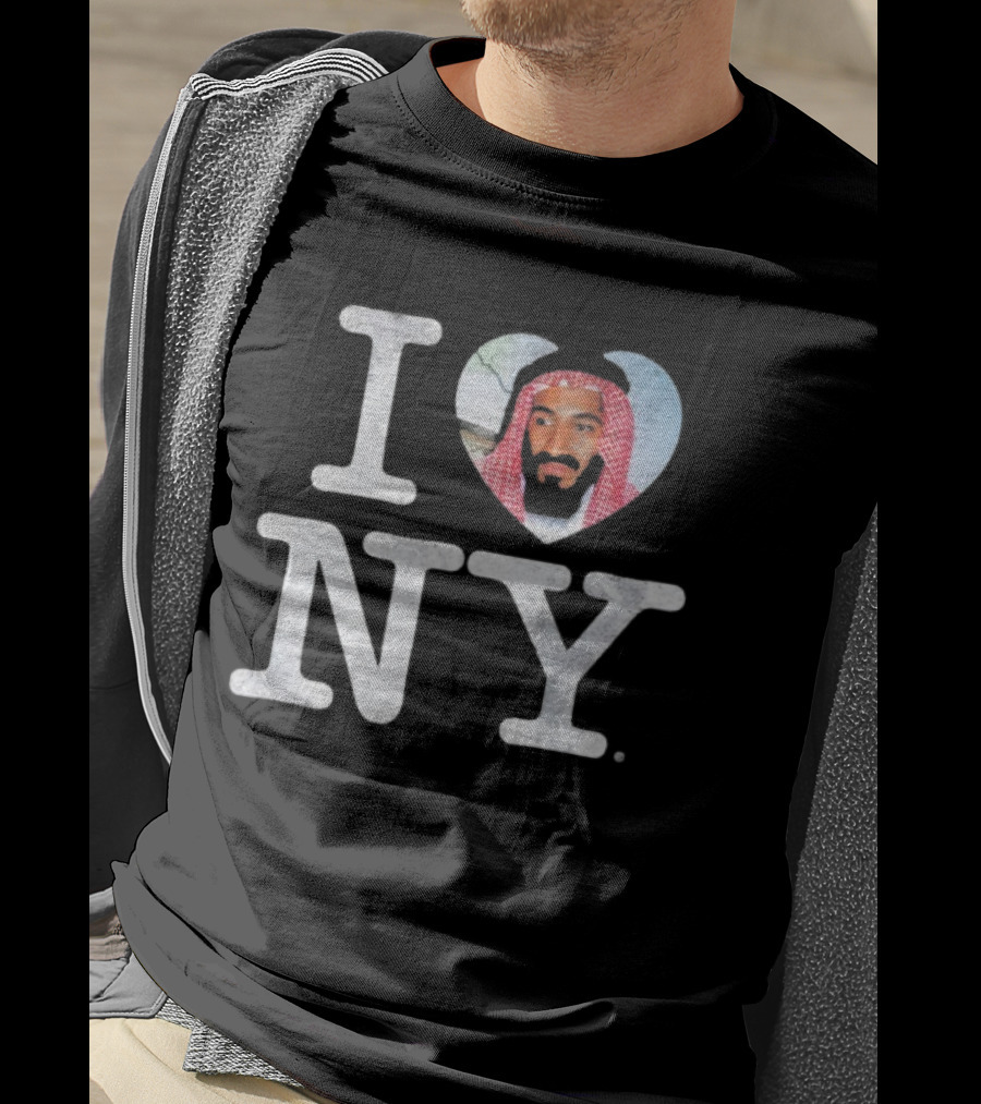 I Love NY With Saudi Arabia Twist Image T-Shirt