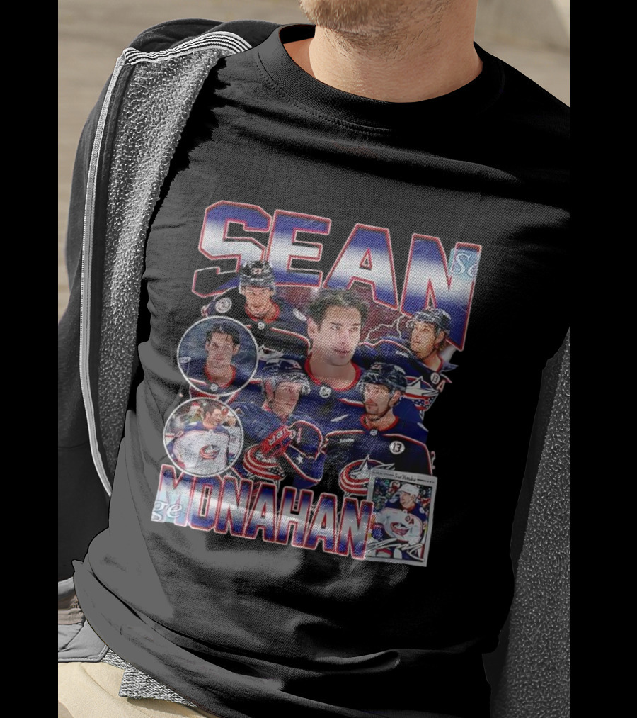 Sean Monahan Columbus Hockey Collection T-Shirt