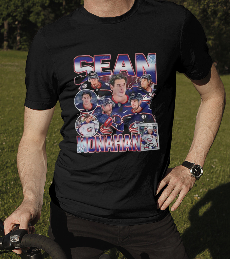 Sean Monahan Columbus Hockey Collection T-Shirt