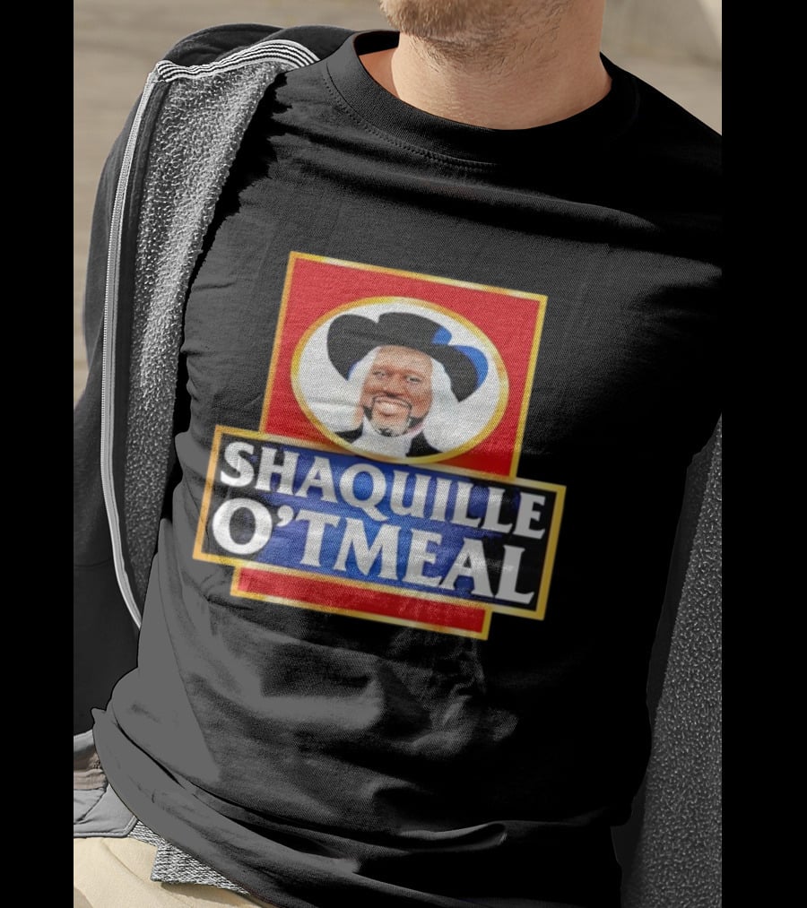 Shaquille Oatmeal Meme Quaker Parody T-Shirt