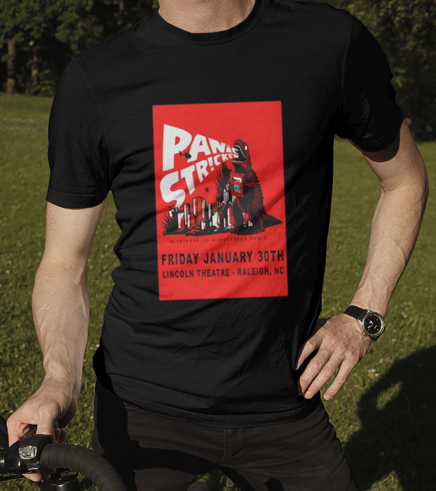 Panic Stricken A Tribute To Widespread Panic Lincoln Theatre Raleigh NC January 30 2026 T-Shirt