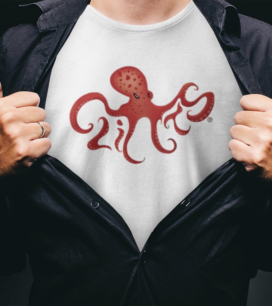 Clints Inc Octopus 2 Litre T-Shirt