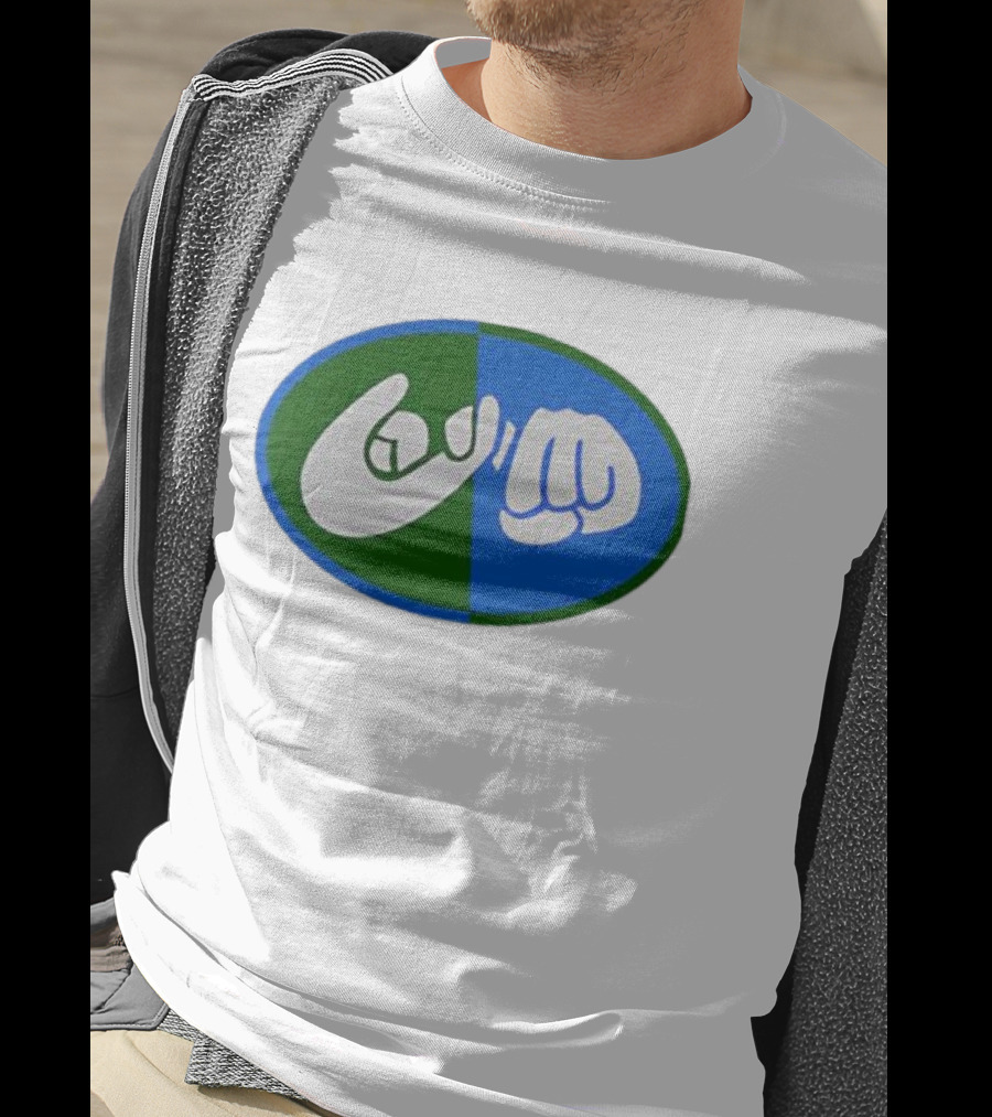 Help With That Request Circle Hand And Fist Icon T-Shirt