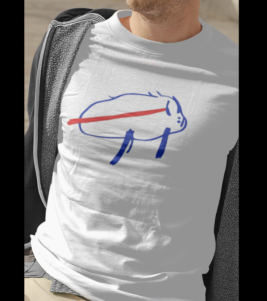 Buffalo Bills Josh Allen Potato Funny Sports Mashup T-Shirt