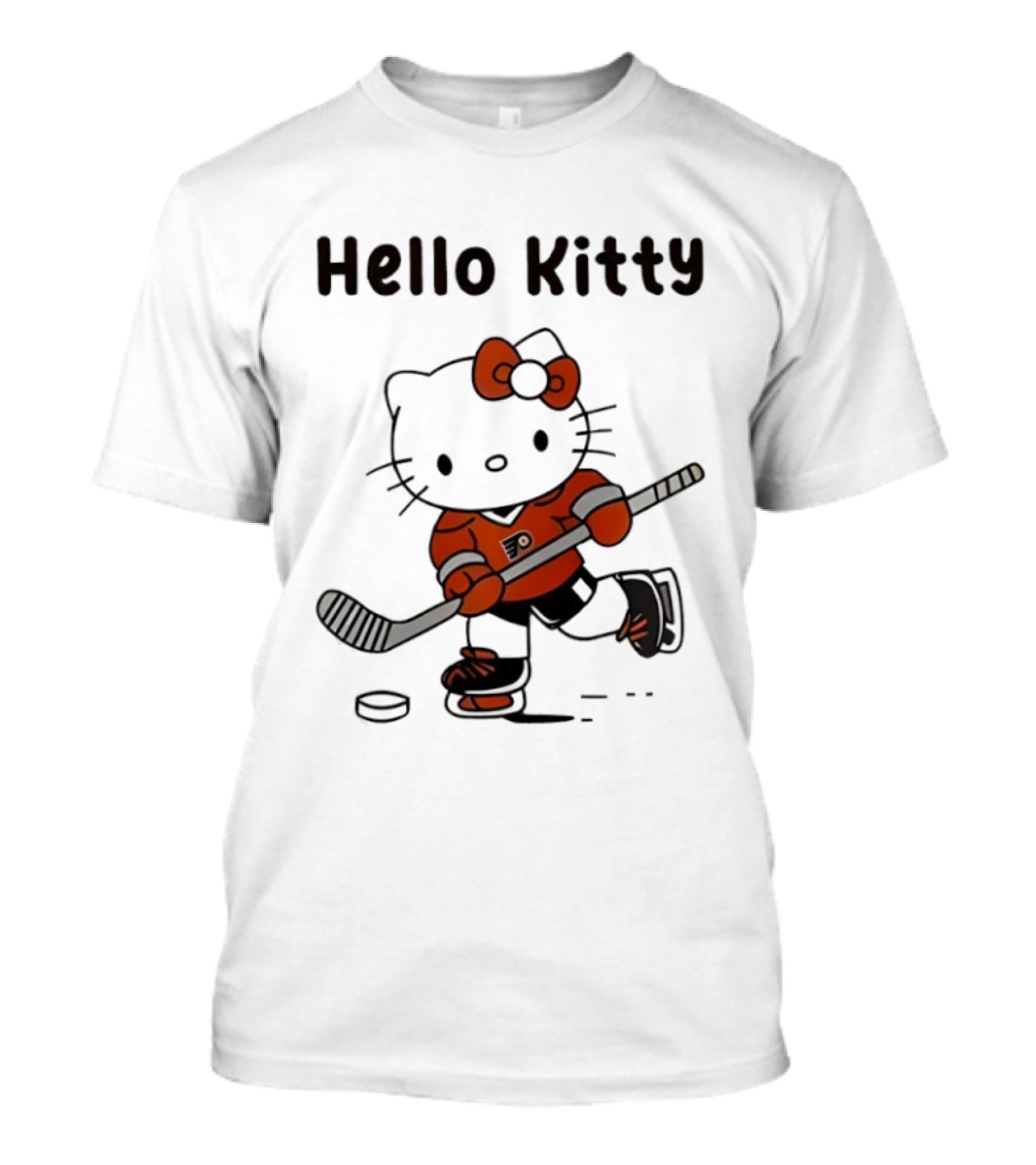 Philadelphia Flyers Hello Kitty Ice Hockey Collaboration 2026 T-Shirt