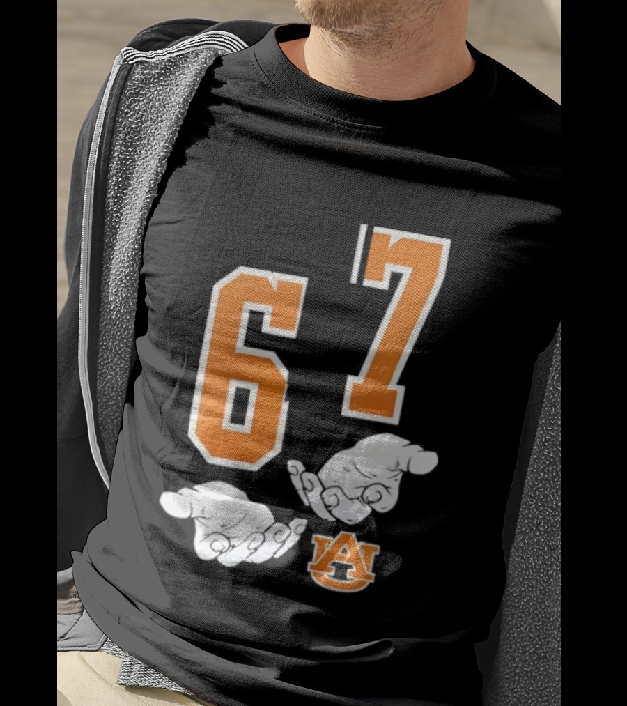 Auburn Tigers 67 Rock Paper Scissors Fun T-Shirt