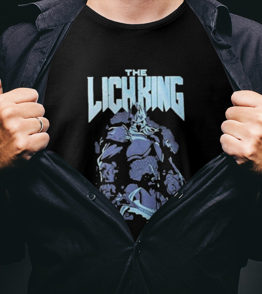 The Lich King Blizzard Iconic Character Armor T-Shirt