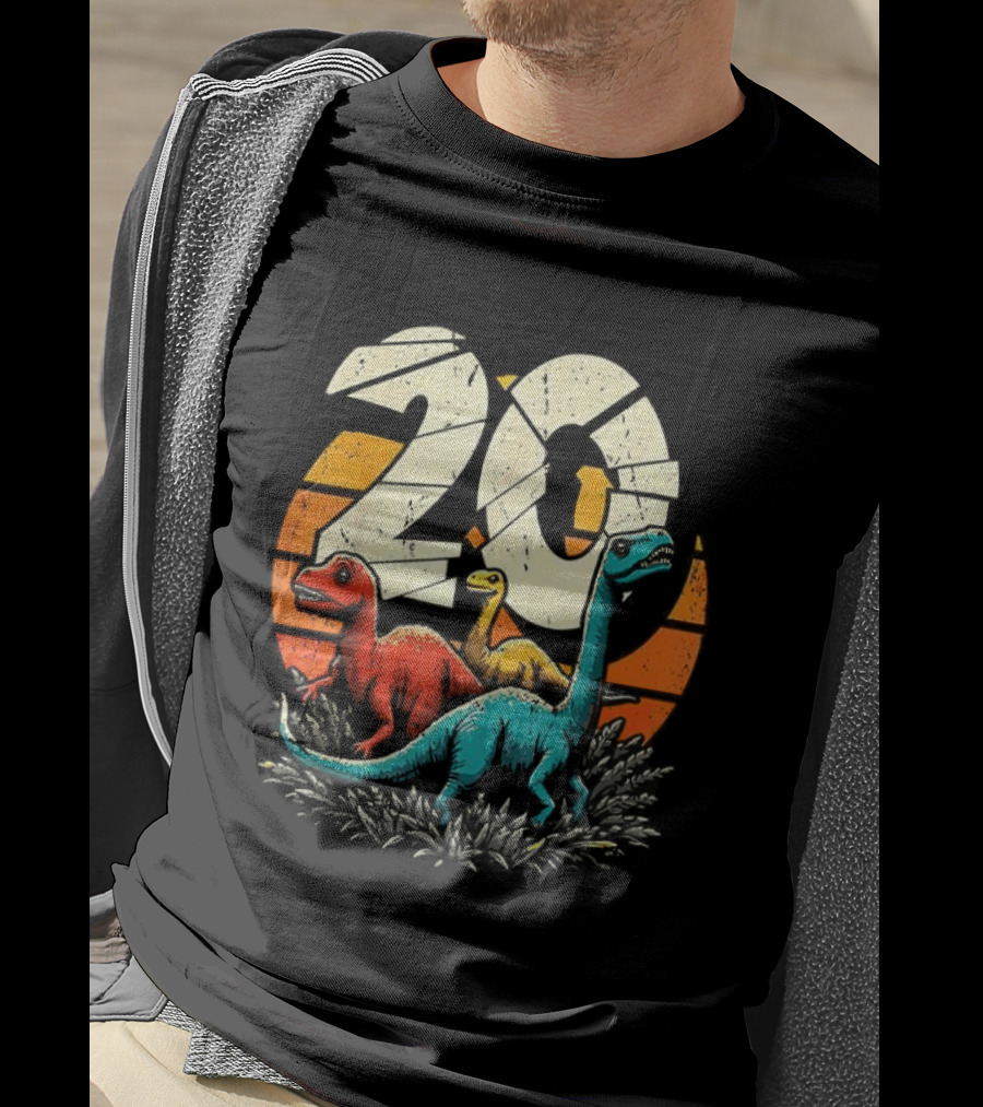 20 Year Old Dinosaur Prehistoric Times T-Shirt