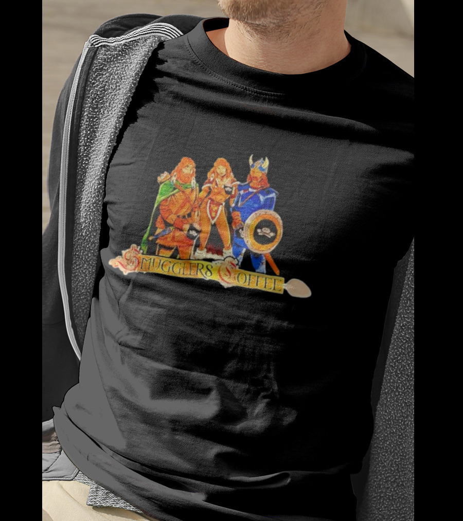 Dungeons & Dragons Dragonlance Warriors Glers Coffee Fantasy Adventure Characters T-Shirt
