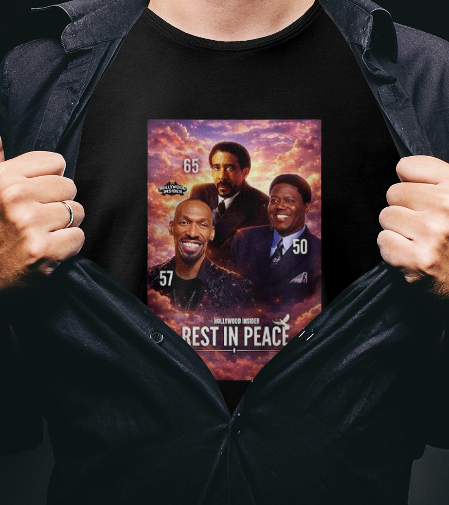 Hollywood Insider Tribute Rest In Peace 65 57 50 T-Shirt