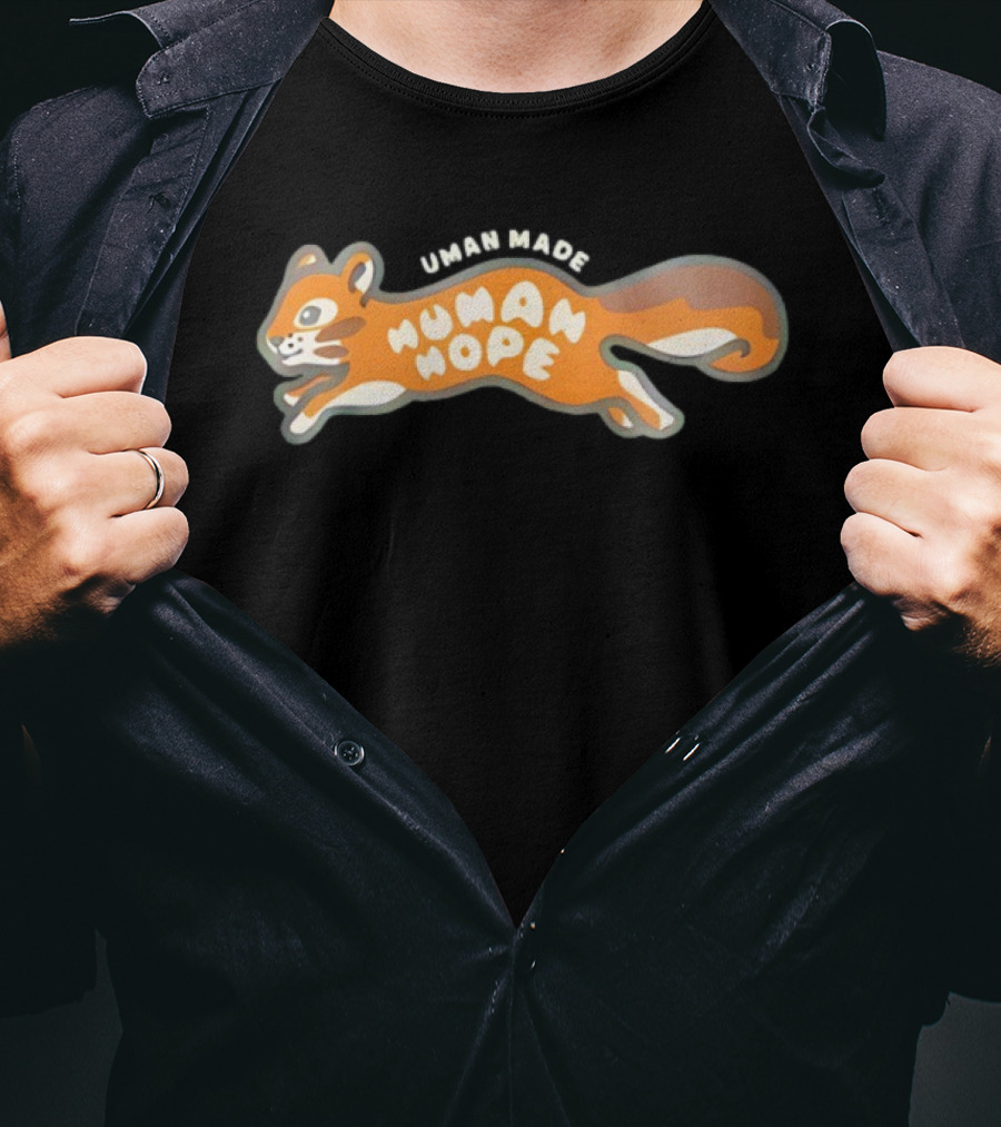 Human Made Human Hope Squirrel T-Shirt
