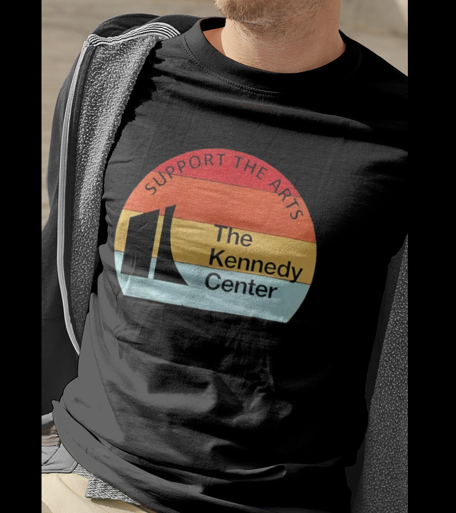 Support The Arts The Kennedy Center Vintage Protest T-Shirt